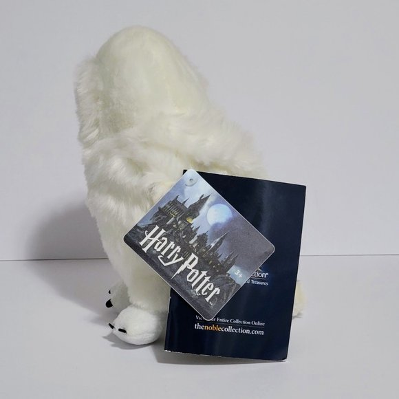 NWT The Noble Collection Harry Potter Owl - Hedwig - 9" White Plush - Picture 3 of 9